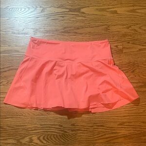 Athleta Bright Coral Skater Skirt